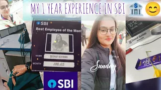 My 1 Year Experience In SBI | एसबीआई में मेरा एक साल कैसा रहा | Sbija22 | sbija23 | Zeenat_Sbi #bank