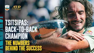 Back-To-Back Champion Stefanos Tsitsipas: The Numbers Behind The Success