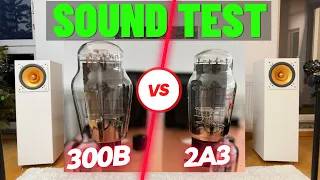 300B vs 2A3 - Which Tube Sound Best?  SOUND DEMO with Cube Audio Jazzon Fullrange speakers