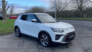 KGM Tivoli Ultimate Nav Automatic finished in Grand White. video walkaround!