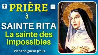 Prière à sainte Rita 🙏 Ste Rita avocate et patronne des causes désespérées 🙏