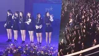 171221 여자친구 GFRIEND _ 멘트, 군인 반응, ment, talk _ fanchant _ 편집직캠 _ 평창 G-50 K-Artist Festa