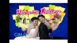 You're My Destiny❤️ GMA-7 OST "Because You Loved Me" Daniel Briones (MV with lyrics)