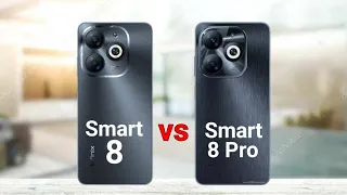 Infinix Smart 8 vs Infinix Smart 8 Pro