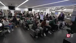 MSU students and the men's basketball team reacts to making 26 straight NCAA tournaments