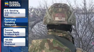 Russian troops zero in on Kyiv as 150,000 Ukrainians flee