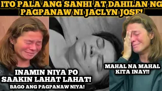 ang HULING SANDALI ni Jaclyn Jose BAGO ito PUMANAW | CAUSE OF DEATH | JACLYN JOSE PUMANAW NA | RIP