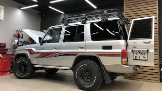 Царь-внедорожник Toyota Land Cruiser 76 с автозвуком от Автостиль