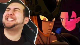 I CAN'T STOP LAUGHING!! | Kaggy Reacts to Cell VS Android 21, Mr Hankey & Happy Birthday KaggyFilms