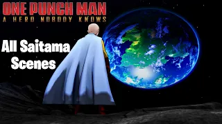 One Punch Man: A Hero Nobody Knows - All Saitama Story Cutscenes (PS4 Pro) OPM 2020