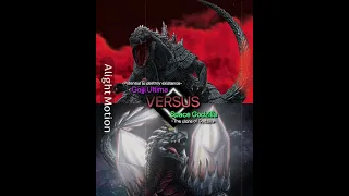 Space Godzilla vs Godzilla Ultima