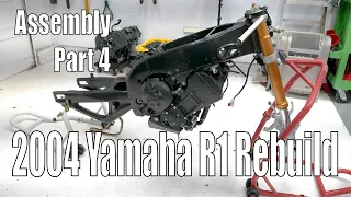 Basket Case 2004 Yamaha R1 Rebuild - Final Assembly Part 4