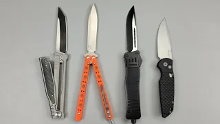 GRAVITY KNIFE VS OTF VS BUTTERFLY VS AUTOMATIC