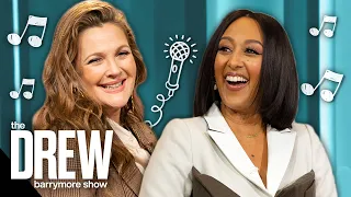 Tamera Mowry-Housley: Drew Barrymore Helped her Gain Confidence to Sing Karaoke | Drew Barrymore