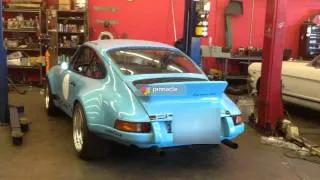 Custom x-pipe exhaust on my Porsche 911 RSR clone - Muffler Tech Sacramento
