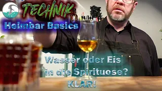 Techniken - Eis oder Wasser in der puren Spirituose (zum Beispiel Whisky)? Warum nicht!