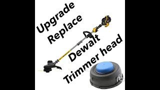 Replace Dewalt String Trimmer Head 20v 40v 60v | Upgrade weed eater bump feed Flexvolt