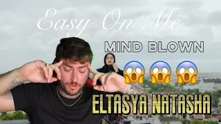 EASY ON ME - Adele Cover By Eltasya Natasha… AMAZING!!! [REACTION]