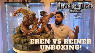 My most expensive statue! Opening up Attack on Titan Figurama Statue!