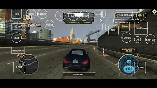 nfsmw on sd 732g using exagear hugo 5.0.4 if correct(test only, with better quality)