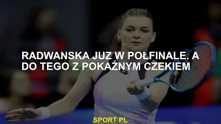 Radwanska już w półfinale. I ze znaczną kontrolą