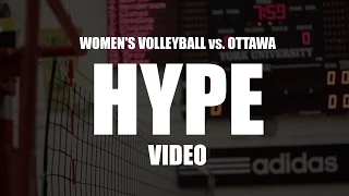 York Lions | Women's volleyball vs. Ottawa HYPE video