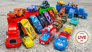 Mencari Mobil Baru, Lightning Mcqueen, Sally, Disney Pixar Cars, Tayo Bus, Mack Truck & Mobil Balap