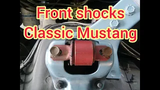 How to replace front shock absorbers on your classic Ford Mustang