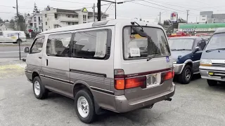 SOLD 1994 Toyota Hiace Super Custom 4WD, 1KZ-TE Diesel, LOW KMS  43,100km only