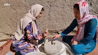 Village life | Cooking the most traditional rural food of Afghanistan
