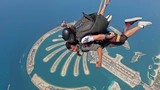 Time to jump from the sky - Dubai skydive 🪂