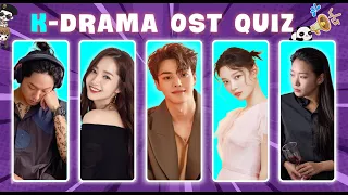 K-DRAMA OST QUIZ  ✨️ Guess The K-Drama by Its Original Soundtrack  🎬 My Demon, Golbin,....