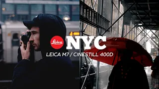 A Rainy Day in NYC // Cinestill 400D