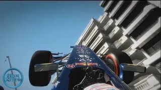 Flying in Codemasters F1 Game [HUGE Monaco Crash!]