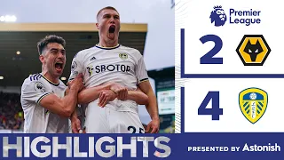 HIGHLIGHTS | WOLVES 2-4 LEEDS UNITED | SIX GOALS AND A RED CARD!