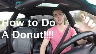 How To Do a Donut (Drift) in a Car