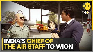 Indian Air Force Chief VR Chaudhari speaks to WION on Indo Pacific, Make in India & ties with Russia