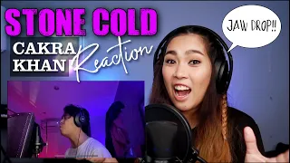 STONE COLD (Demi Lovato) - CAKRA KHAN COVER REACTION