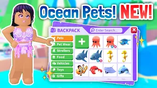 OPENING OCEAN EGGS Until I Get ALL NEW PETS! Adopt Me Update