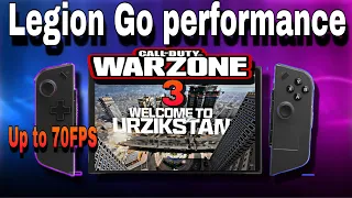 Lenovo Legion Go - Call Of Duty Warzone 3 | How Well Does It Perform | Performance mode,Custom30wat