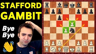 (Eric Rosen's) Stafford Gambit Refuted?? | Deadly TRAPS & TRICKS