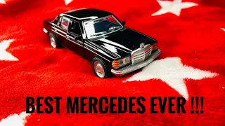 Best Mercedes ever ! W123 Diecast model | miniature version of Mercedes Benz