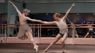 Sarah Lamb and Steven McRae of The Royal Ballet rehearse Mayerling – World Ballet Day 2018