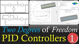Two Degrees of Freedom PID Controller Design | Calculations & MATLAB Simulations | Intro & Example 1