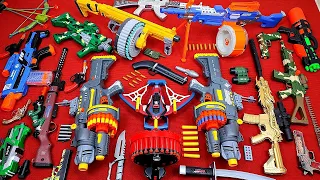 Collecting 7 Sniper Rifles and AK47 Guns Assault Rifles Damachine Gun Machine Gun Water Gun Archery