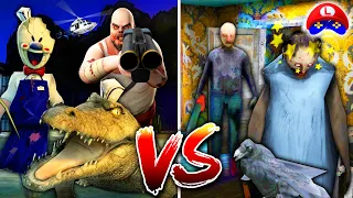 Keplerians vs DVloper - SIMILARITIES in the SERIES of ICE SCREAM, MR. MEAT and GRANNY 🆚️