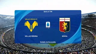 Hellas Verona vs Genoa - Serie A [19/10/2020] - PES 2021