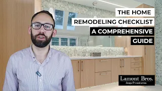 The Home Remodeling Checklist: A Comprehensive Guide