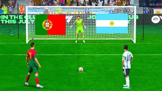 FIFA 23 - PORTUGAL VS ARGENTINA I PENALTY SHOOTOUT I FINAL FIFA WORLD CUP QATAR 2022 I