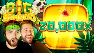 WE HIT OUR BIGGEST WIN EVER AT BIG BAMBOO!! INSANE 20,000x!